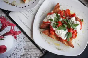 Bruchetta di Burrata e Pomodorini