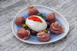 Burrata e Prosciutto di Parma