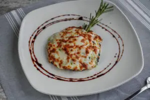 Portobello Mozzarella al Forno